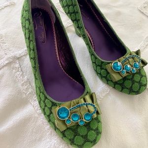 Poetic Licence Charm School Green Heels